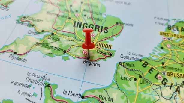 Brighton location on map