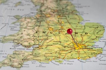 London location on map