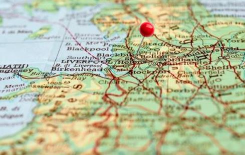 Wigan location on map